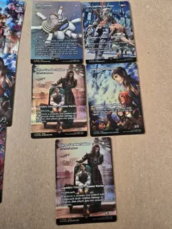 100+ Final Fantasy bulk lot cards MTG Rares, Showcase Uncommons, Foils - Image 5
