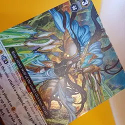 Vanguard CardFight Card Fight Great Silver Wolf Garmore Foil Normal Unit 10000 - Image 2