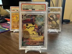 Mimikyu VMAX PSA 9 Brilliant Stars Pokemon Card TG17/TG30 FA 2022 Alt - Image 1
