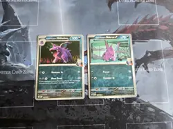Team Rocket's Nidoran & Nidorino Destined Rivals Card Lot Reverse Holo Pokemon - Image 2