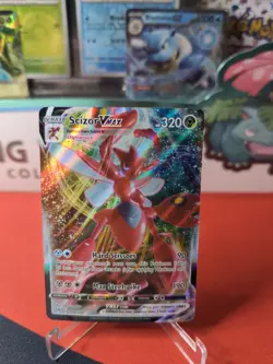 Scizor VMAX - 119/189 - Pokemon Darkness Ablaze Sword & Shield Rare Card NM - Image 1