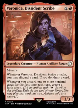 Veronica, Dissident Scribe - MTG Cards Shop - Image 1