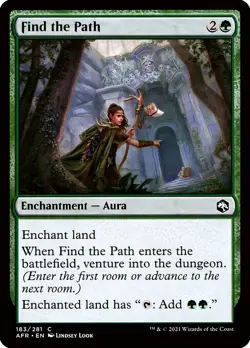 X 1 Find the Path NM AFR 183 MTG Magic The Gathering - Image 1