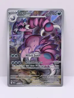 Pokemon Card TCG: Drapion 097/088 Me03: Perfect Order Illustration Rare (IR) NM - Image 1