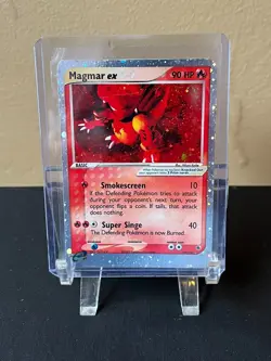 2003 Magmar Ex 100/109 Holo Rare Pokemon Card - Ruby and Sapphire Set - Image 1