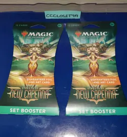 Magic the Gathering Sleeved Booster Packs Play & Set Boosters X10 Mixed Lot - Image 3