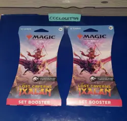 Magic the Gathering Sleeved Booster Packs Play & Set Boosters X10 Mixed Lot - Image 4