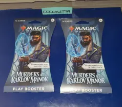 Magic the Gathering Sleeved Booster Packs Play & Set Boosters X10 Mixed Lot - Image 5