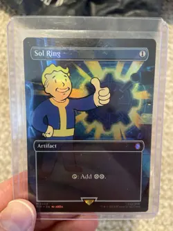 Sol Ring (0359 Borderless) - MTG: Universes Beyond: Fallout - NM - Foil - Image 1