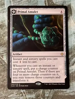 Primal Amulet - Ixalan (XLN) - NM - 243 - MTG - Image 1