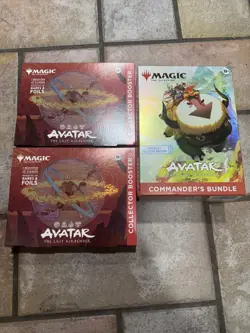 Magic The Gathering Avatar Commander's Bundle + 2 Collecters Booster Packs NEW! - Image 1