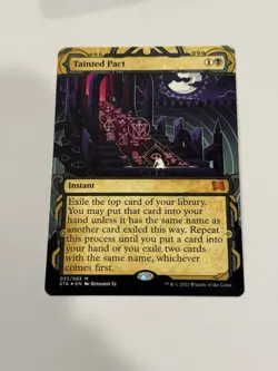 Tainted Pact (Foil Etched) Strixhaven: Mystical Archive Foil NM Free Ship - Image 1