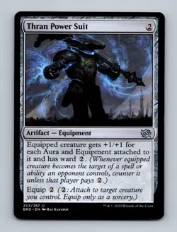 Thran Power Suit The Brothers' War Non-Foil MTG NM - Image 1