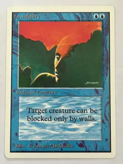 Invincibility Unlimited Edition Non-Foil MTG LP - Image 1