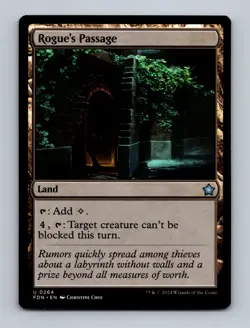 Rogue's Passage Foundations Non-Foil MTG NM - Image 1