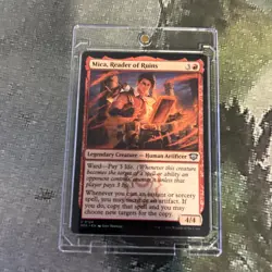MTG Mica, Reader of Ruins - Secrets of Strixhaven (SOS) #124 MTG - Image 4