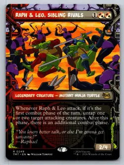 Raph & Leo, Sibling Rivals (Showcase) Teenage Mutant Ninja Turtles Regular - Image 1