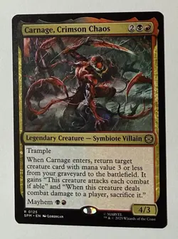 Carnage, Crimson Chaos [SPM - 125] - NM [Normal] TCG MTG - Image 1