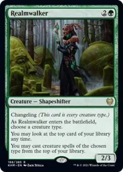 1 x Realmwalker - Kaldheim - Light Play - MTG - Image 1