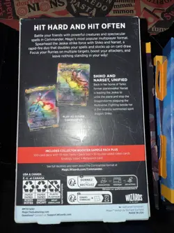 Magic The Gathering Dragonstorm Commander Deck Jeskai Striker MTG Sealed - Image 2