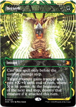 Berserk [Secrets of Strixhaven: Mystical Archive] MTG SOA 50 🌳 - Image 1