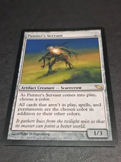 Painter's Servant Shadowmoor MTG Magic Rare LP Lightly Played Artifact Commander - Image 3
