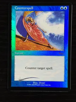 MTG Magic the Gathering Counterspell Judge Promo Foil - Free Returns! Near Mint - Image 1