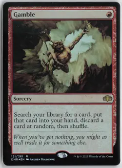 Gamble R Dominaria Remastered 121 NM - Image 1