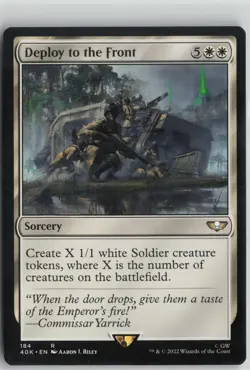 Deploy to the Front Normal R Universes Beyond: Warhammer 40,000 184 NM - Image 1