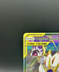 Solgaleo & Lunala GX 75/236 Ultra Rare Cosmic Eclipse Pokemon Tag Team - Image 2