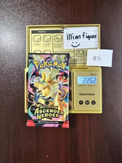 VERY HEAVY! GOD PACKUUU 22.62g Ascended Heroes Pokemon TCG Booster (SEALED) - Image 1