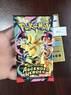 VERY HEAVY! GOD PACKUUU 22.62g Ascended Heroes Pokemon TCG Booster (SEALED) - Image 2