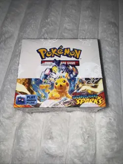 Pokemon Scarlet & Violet Surging Sparks Booster Box Nintendo Pikachu Latias - Image 1