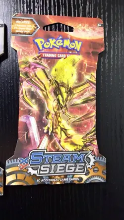 Lot Of (2) 2016 Pokemon XY Steam Siege Sleeved Booster Packs New Factory Sealed - Image 3