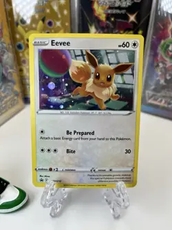 Eevee SWSH212 Near Mint NM Cosmos Holo - Black Star Promo - Pokemon TCG - Image 1