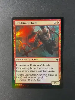 Headstrong Brute - Foil - Ixalan - Magic the Gathering - MTG - Image 1