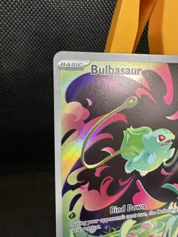Pokemon Bulbasaur Me01 Mega Evolution Illustration Rare Holo 133/132 NM - Image 2