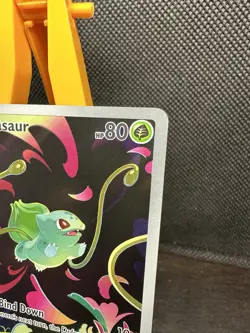 Pokemon Bulbasaur Me01 Mega Evolution Illustration Rare Holo 133/132 NM - Image 3