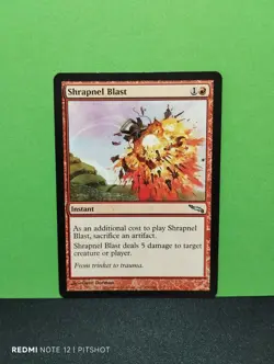 Shrapnel Blast / Schrapnellexplosion - MTG Magic - Image 1