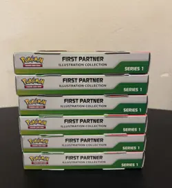 Pokemon TCG First Partner Illustration Collection Series 1 Lot of 6 - Image 2