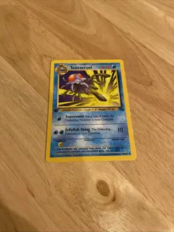 Tentacruel 44/62 1st Edition Fossil Regular Pokemon TCG LP - Image 2