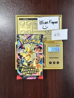 VERY HEAVY! GOD PACKUUU 22.66g Ascended Heroes Pokemon TCG Booster (SEALED) - Image 1