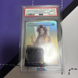 PSA10 MTG Magic-Gathering FF Aerith Gainsborough Japan Trading Card - Image 1
