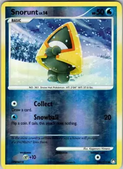 Pokemon | Mysterious Treasures | Snorunt | 100/123 | Reverse Holo | MP - Image 1