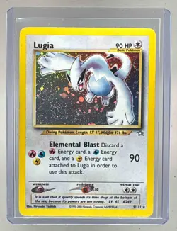 Lugia 2000 Pokemon Neo Genesis #9 Holo - Image 1