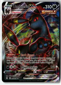 Umbreon VMAX ⭐ 095/203 Holo VMAX Rare Evolving Skies 2021 Pokemon NM - Image 1