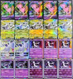 Mew Mewtwo RR V sx Mewtwo R RRR VSTAR Pokemon TCG S-Chinese Holo Lot 20 NE40 - Image 1