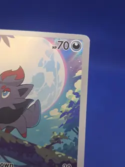 Pokemon Scarlet & Violet White Flare Zorua 142/086 Illustration Rare IR NM - Image 4