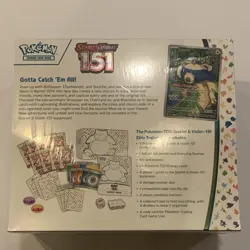 Pokemon Scarlet & Violet 151 Elite Trainer Box Booster Promo Exclusive - Image 2