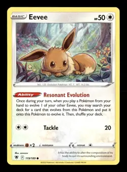 Eevee Astral Radiance 119/189 Pokemon Near Mint sowsow - Image 1